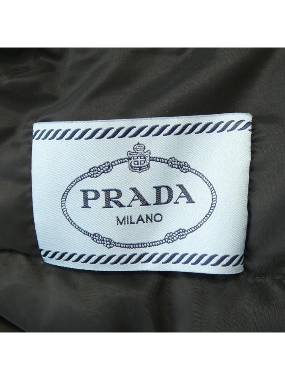 Prada Triangle Logo Down Jacket - Picture 4 of 7